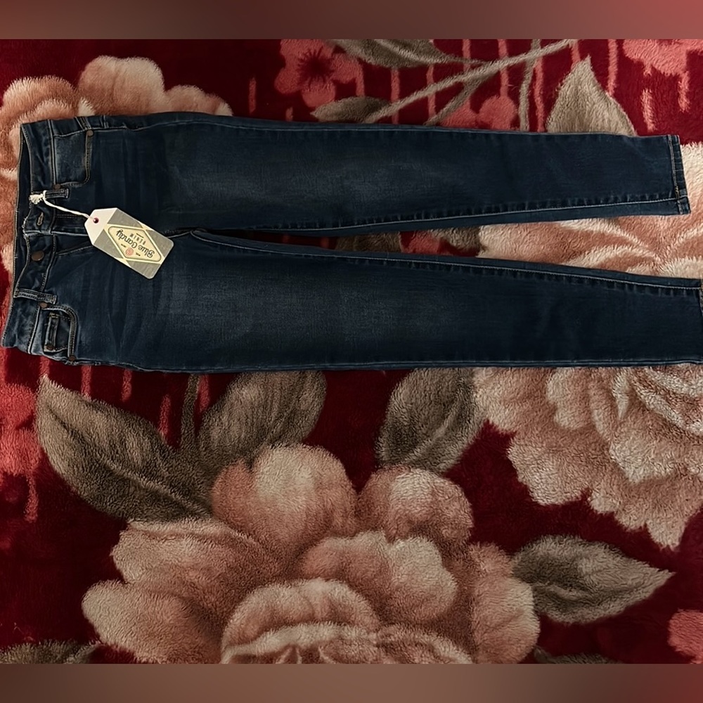 Blue Candy Denim Skinny Jeans